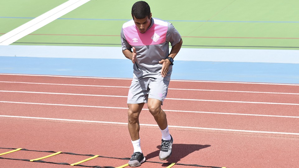 Hamza, jugador del Palma Futsal.