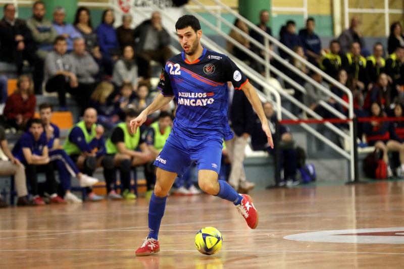 Trasobares, jugador del Azulejos Moncayo Colo Colo. (Foto: Rubén Losada   FotografiArte)