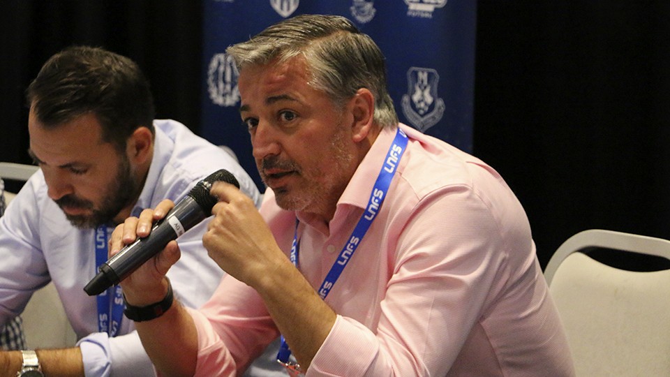 Pablo Vilches, responsable de la sección de Fútbol Sala del Real Betis.