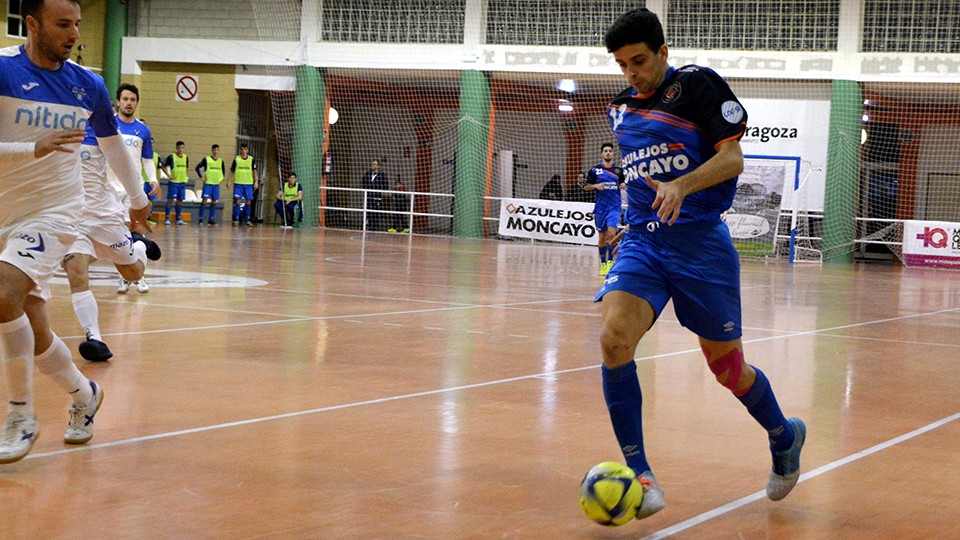 Javi Conde, jugador del Azulejos Moncayo Colo Colo.