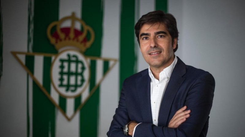 Ángel Haro, presidente del Real Betis.