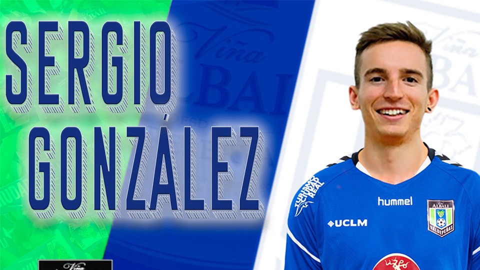 Sergio González, nuevo jugador del Viña Albali Valdepeñas.