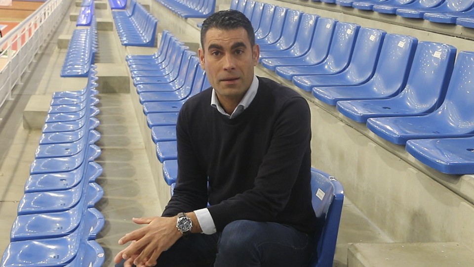 Joan Linares, director deportivo del Viña Albali Valdepeñas.