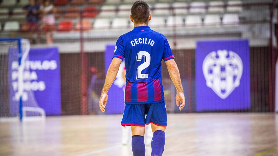 Cecilio, jugador del Levante UD FS.