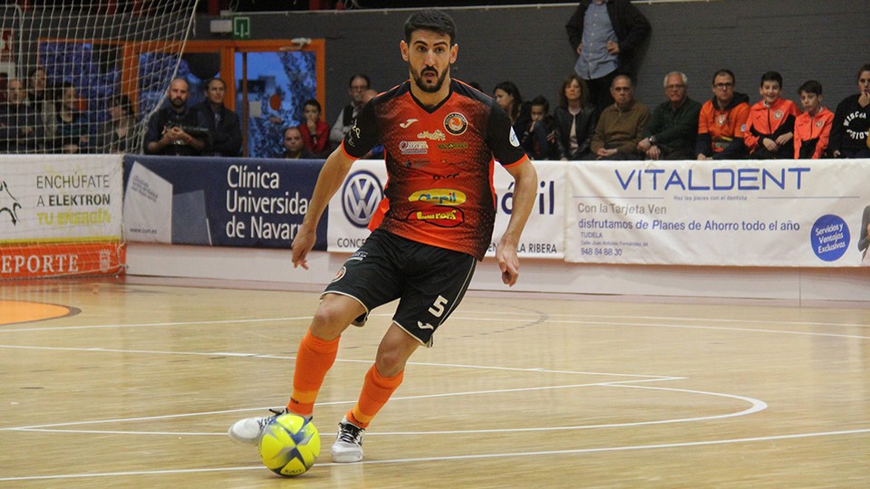 Lemine, jugador del Aspil-Jumpers Ribera Navarra.