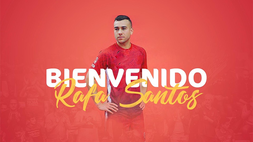 Rafa Santos, nuevo jugador de ElPozo Murcia Costa Cálida.