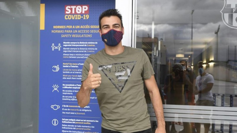 Sergio Lozano, jugador del Barça. (Foto: Paco Largo - FC Barcelona)