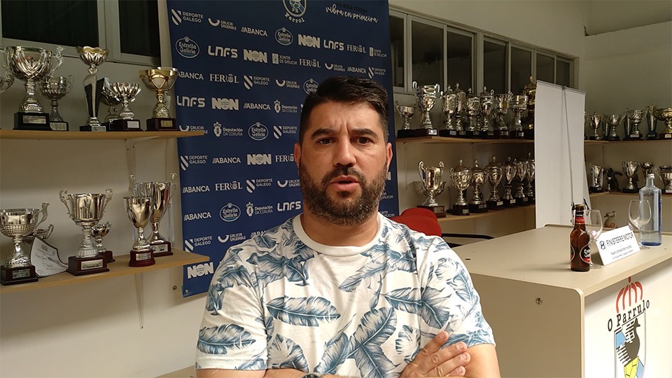 Iván López, director deportivo de O Parrulo Ferrol.