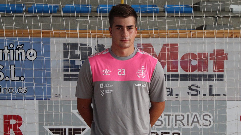 Nestor Berga, portero del Noia Portus Apostoli.