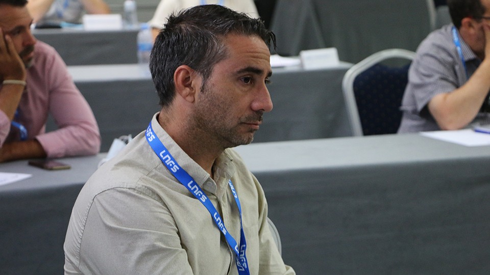 Víctor Plaza, director técnico del BeSoccer CD UMA Antequera.