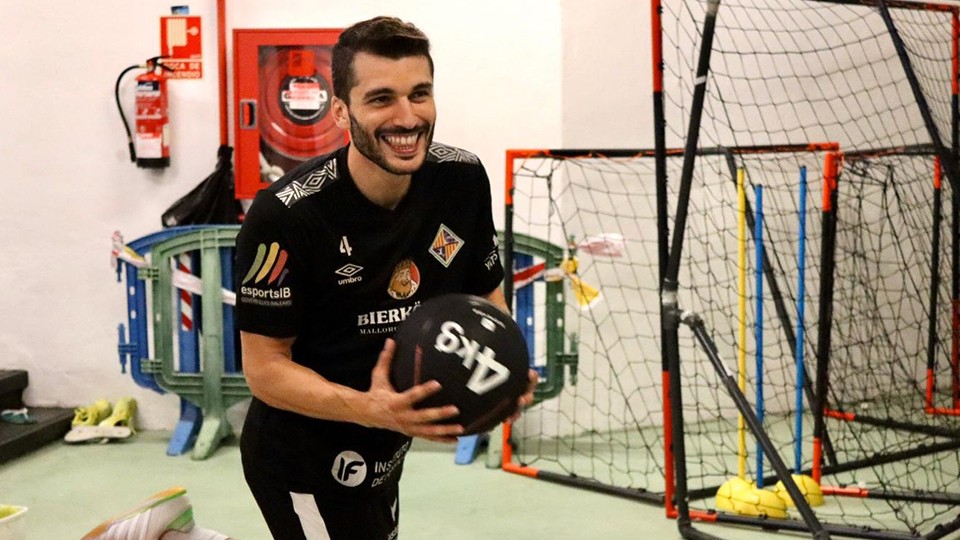 Lolo, jugador del Palma Futsal.