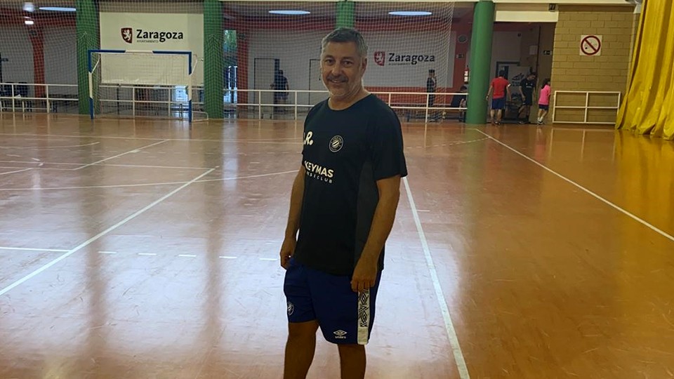 Alfonso Rodríguez, entrenador del Full Energía Zaragoza.