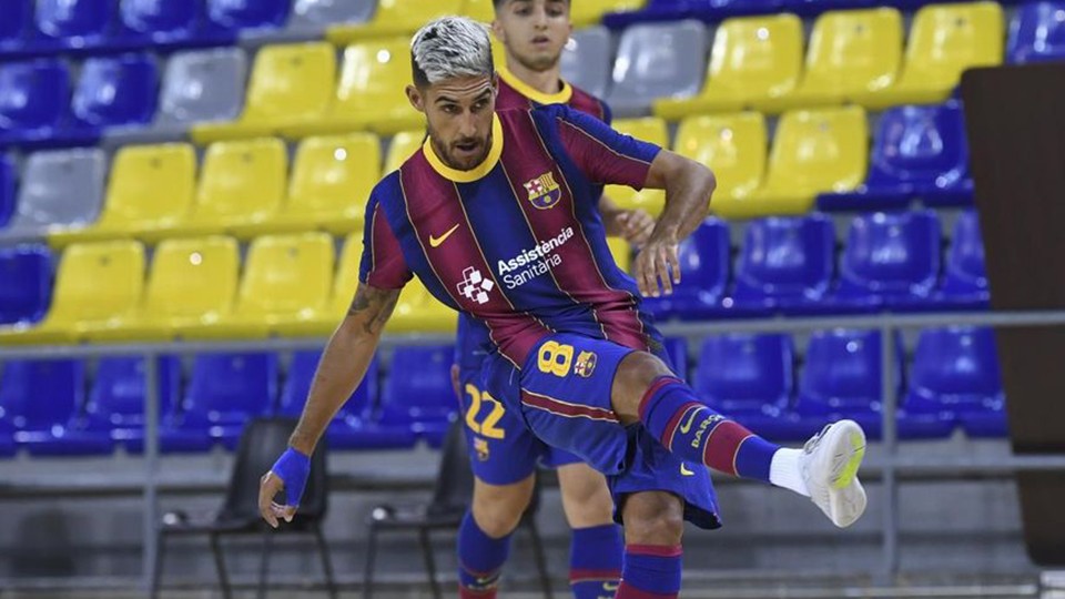 Adolfo, jugador del Barça.