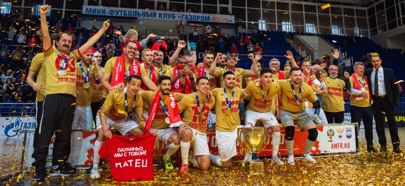 El Partido Comunista se proclamó campeón de la Superliga de Rusia por primera vez