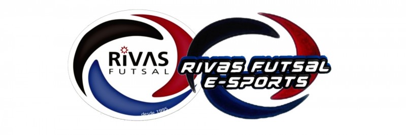 Logo de Rivas Futsal y de la sección de e-Sports del club