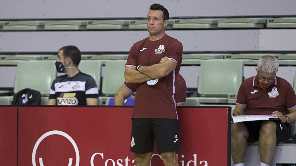 Diego Giustozzi, entrenador de ElPozo Murcia Costa Cálida.