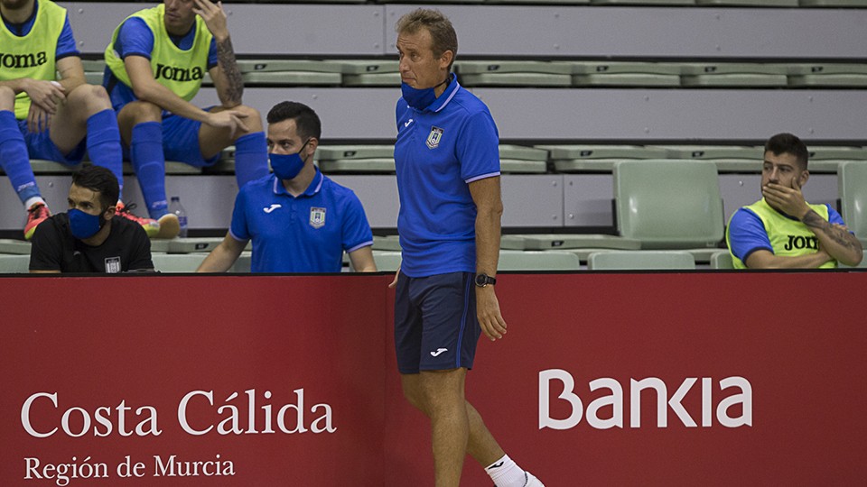 David Ramos, entrenador del Viña Albali Valdepeñas.