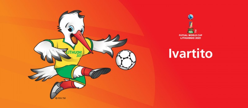 Ivartito, la mascota oficial de la Copa Mundial de Futsal de la FIFA Lituania 2021™
