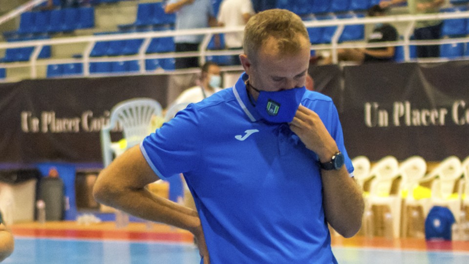 David Ramos, entrenador del Viña Albali Vadepeñas.