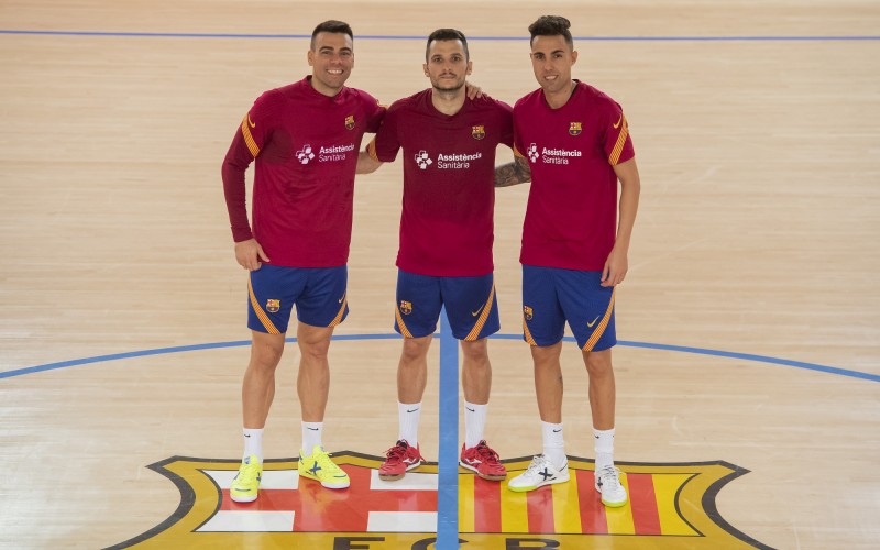 Lozano, Aicardo y Dyego son los únicos integrantes del Barça que se mantienen en la plantilla desde la final ganada a Bakú en 2014