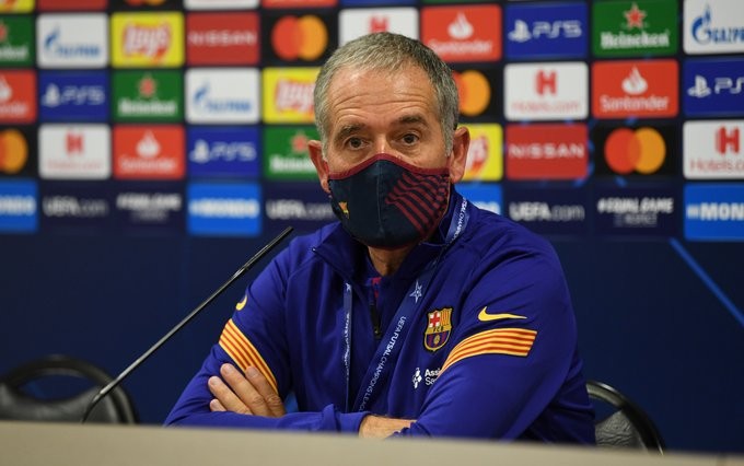 Andreu Plaza, entrenador del Barça