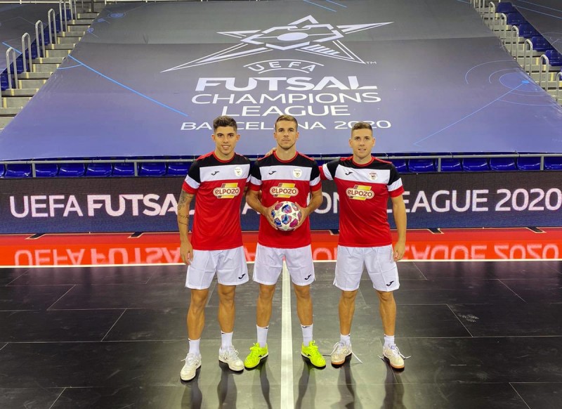 Darío, Alberto y Fernando, canteranos de ElPozo Murcia