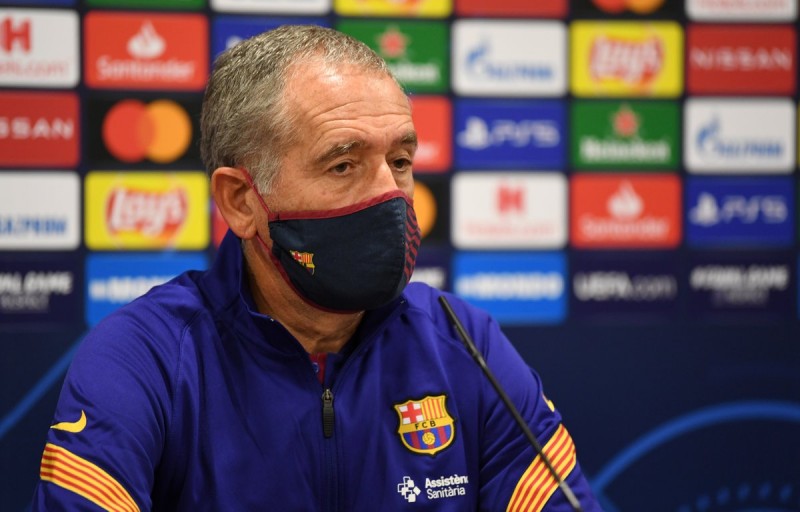 Andreu Plaza, entrenador del Barça