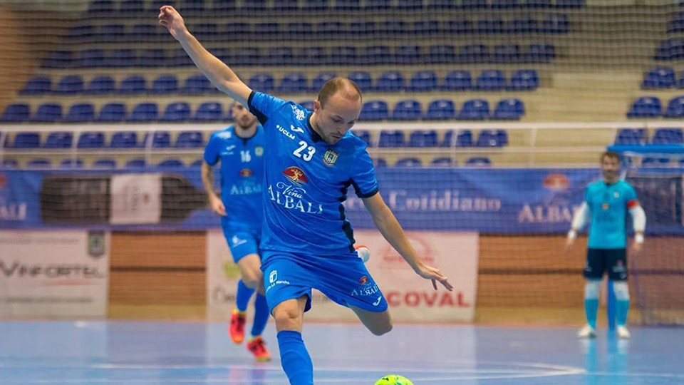 Nano, jugador del Viña Albali Valdepeñas. (Foto: ACP-FSV)