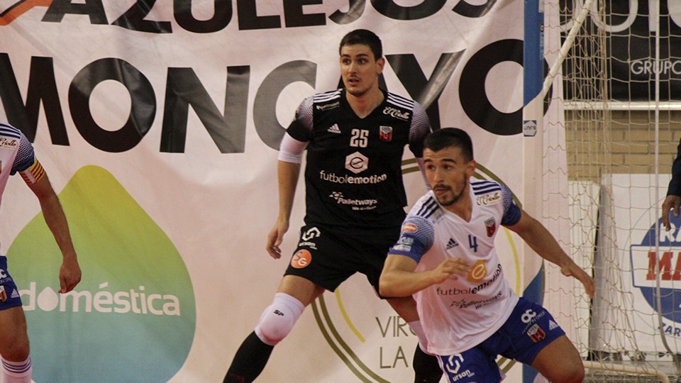 Iván Bernad, portero del Fútbol Emotion Zaragoza.