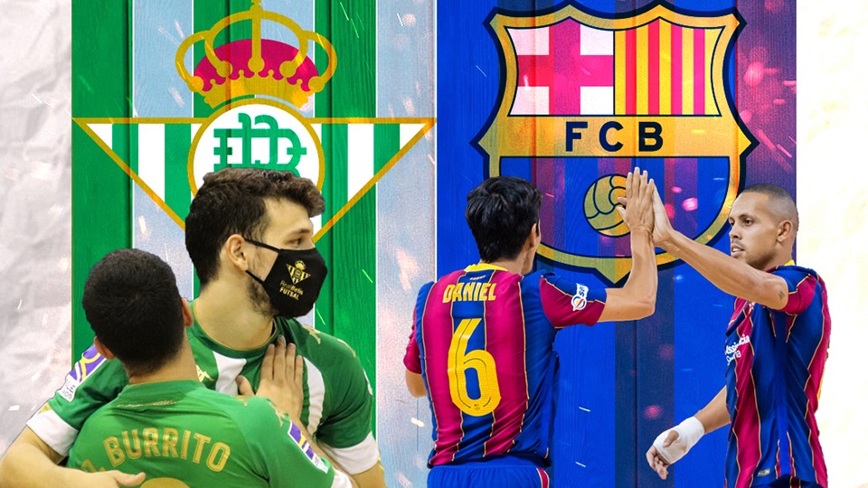 El partido Real Betis Futsal - Barça podrá seguirse en directo en GOL este sábado a partir de las 16:15.