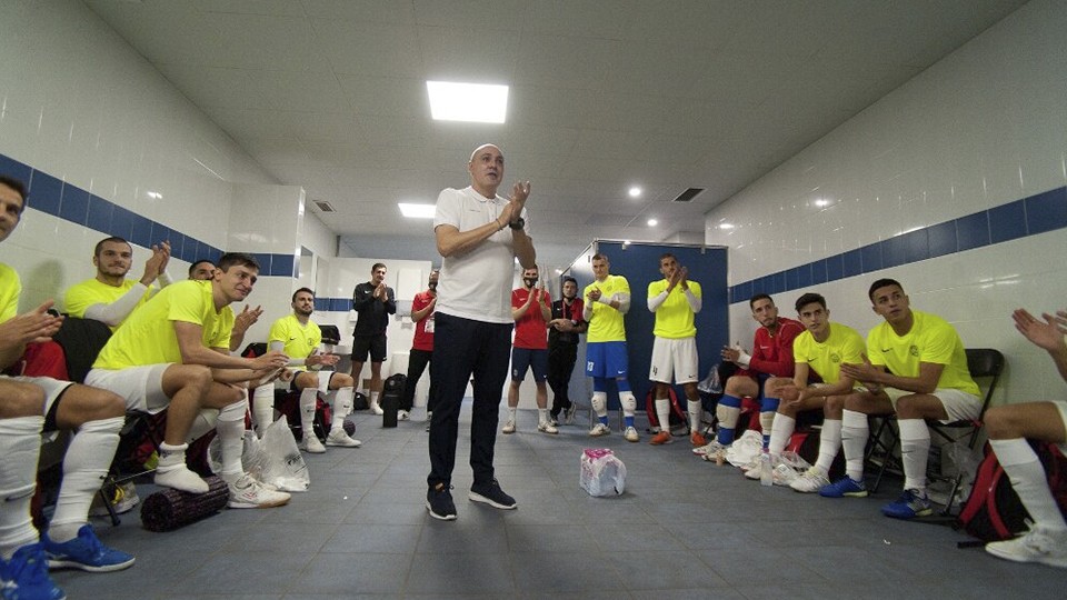 Javi Rodríguez, entrenador de Industrias Santa Coloma.