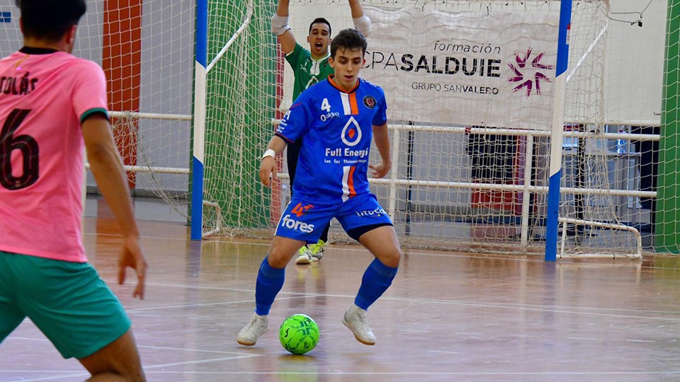 Marcos Forga, jugador del Full Energía Zaragoza. (Foto: Andrea Royo López)