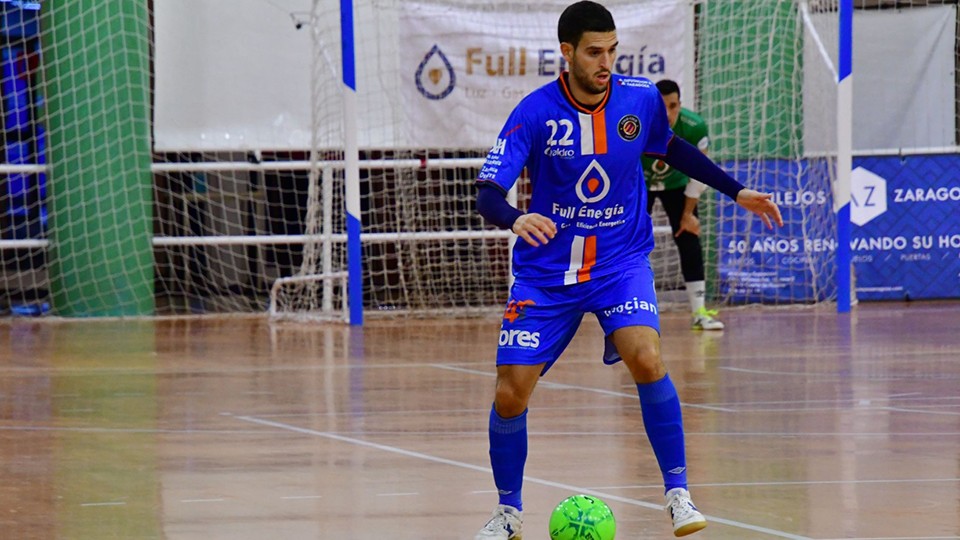 Pablo Trasobares, jugador del Full Energía Zaragoza.