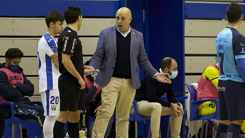 David Zamorano, entrenador del CD Leganés.