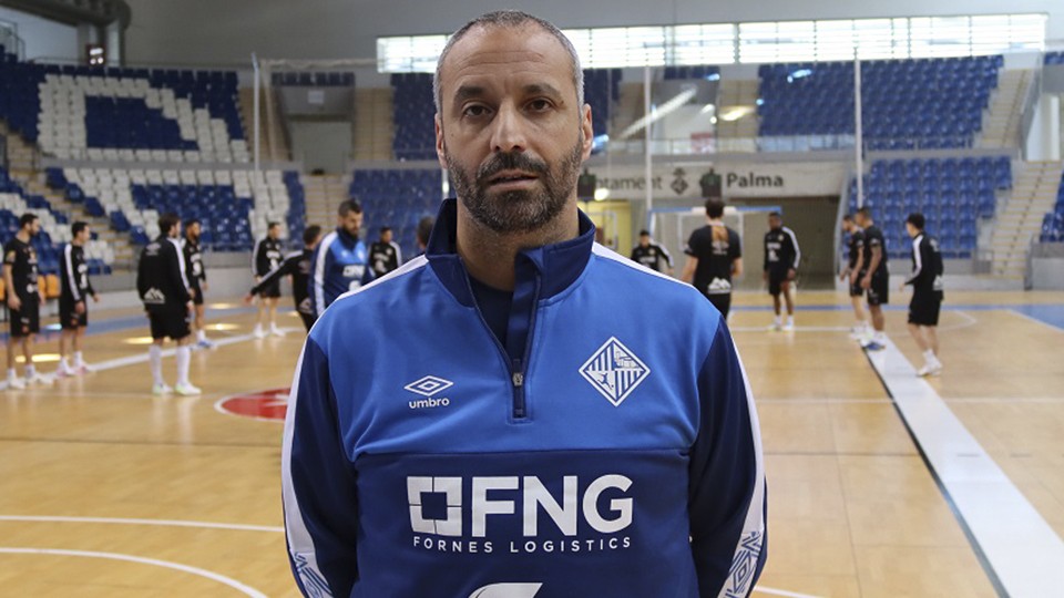 Antonio Vadillo, entrenador de Palma Futsal
