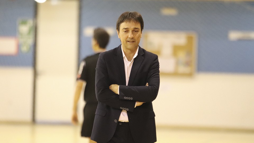 Imanol Arregui, entrenador del Osasuna Magna Xota.