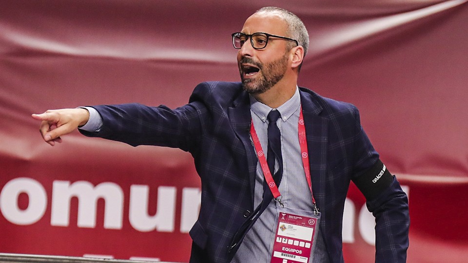 Antonio Vadillo, entrenador del Palma Futsal