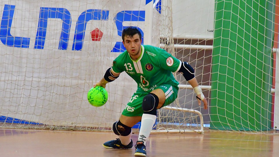 Guille Vela, jugador del Full Energía Zaragoza (Foto: Andrea Royo López).