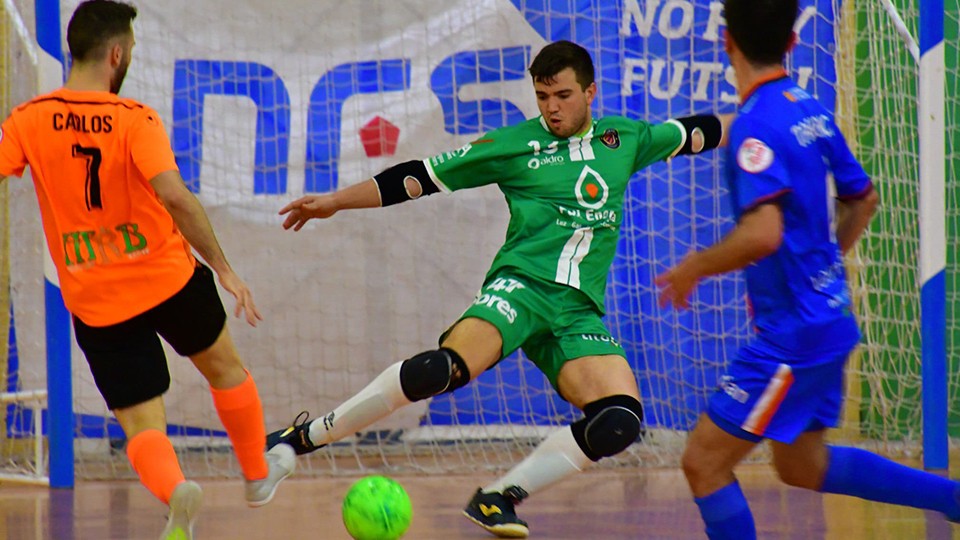 Guille Vela, portero del Full Energía Zaragoza. (Foto: Andrea Royo López).