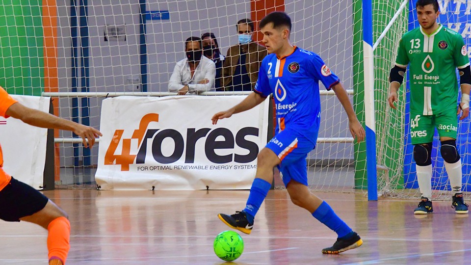 Aitor Abenia, jugador del Full Energía Zaragoza. (Foto: Andrea Royo López)