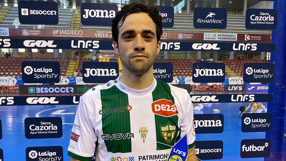 Pablo del Moral, jugador de Córdoba Patrimonio.