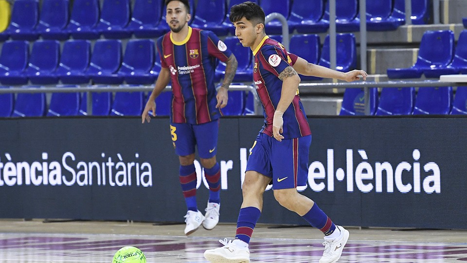 Povill, jugador del Barça.