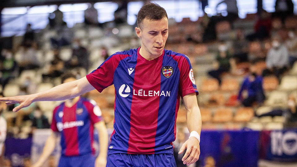 Maxi Rescia, jugador del Levante UD FS.