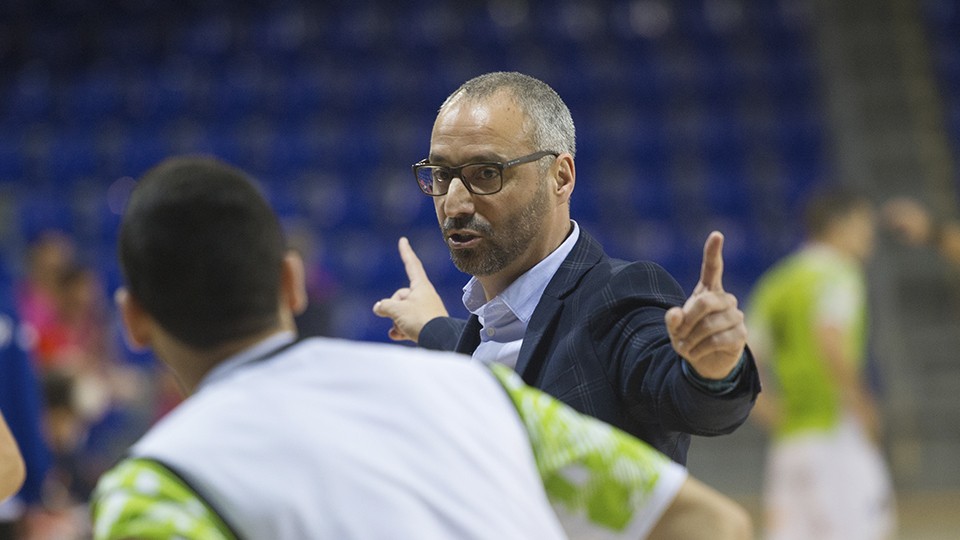 Vadillo, entrenador del Palma Futsal.