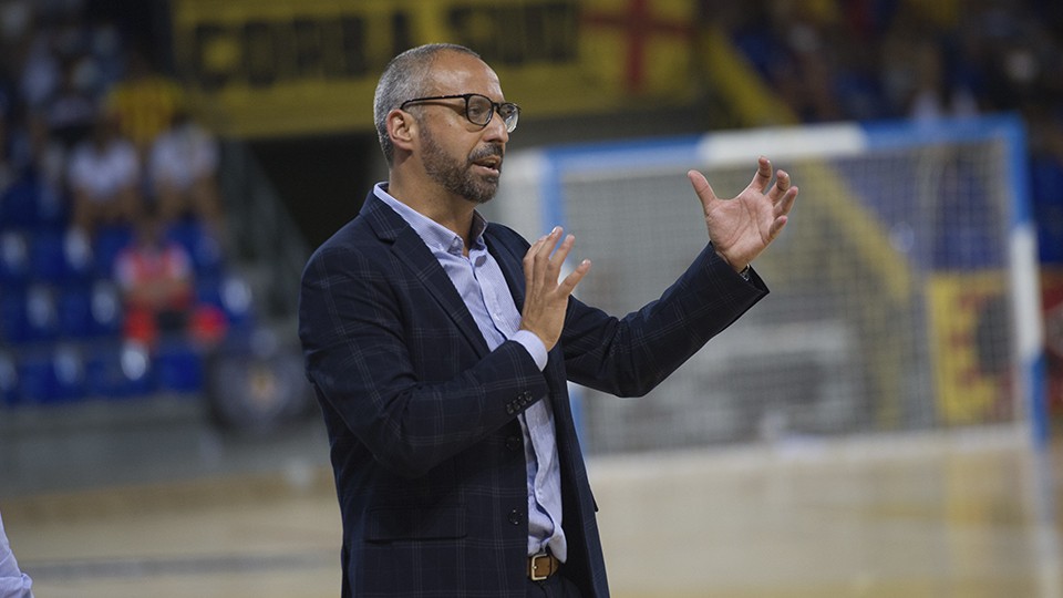 Vadillo, entrenador del Palma Futsal.