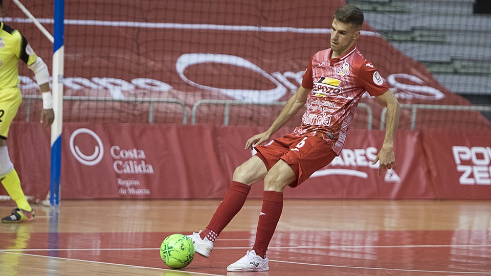 Alberto García, jugador de ElPozo Murcia Costa Cálida. (Foto: Pascu Méndez)