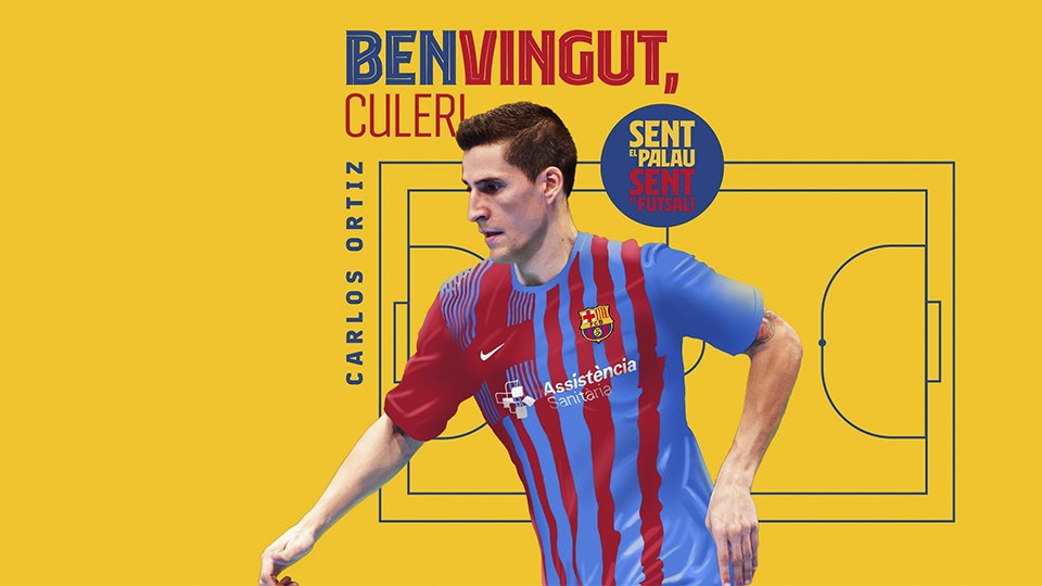 Carlos Ortiz, nuevo jugador del Barça.