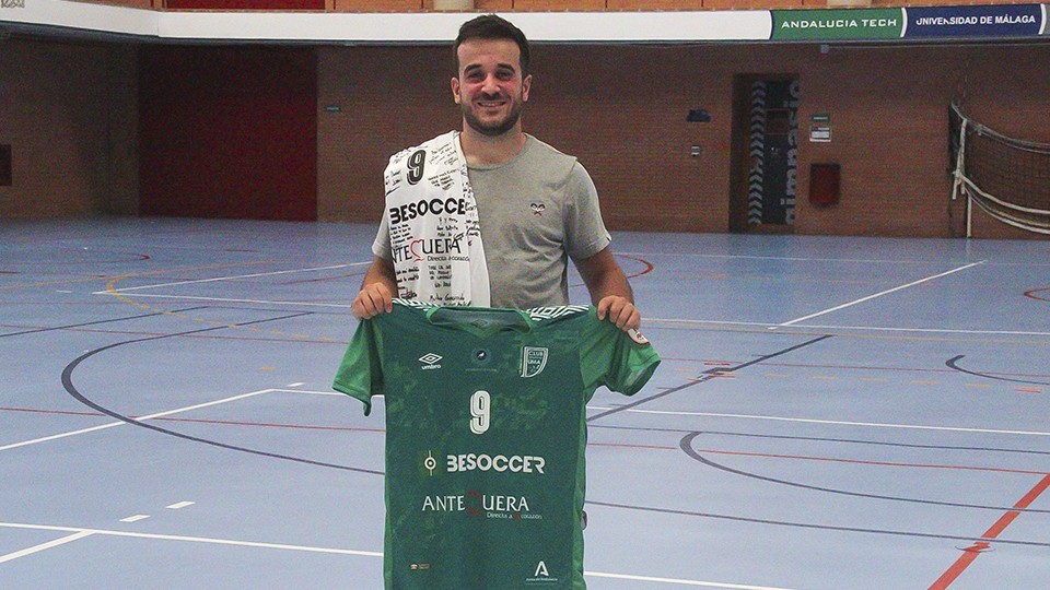 Dani Ramos, jugador del BeSoccer CD UMA Antequera.