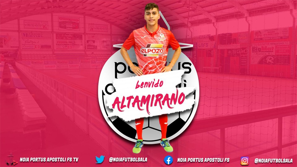 Leandro Altamirano, nuevo jugador de Noia Portus Apostoli.