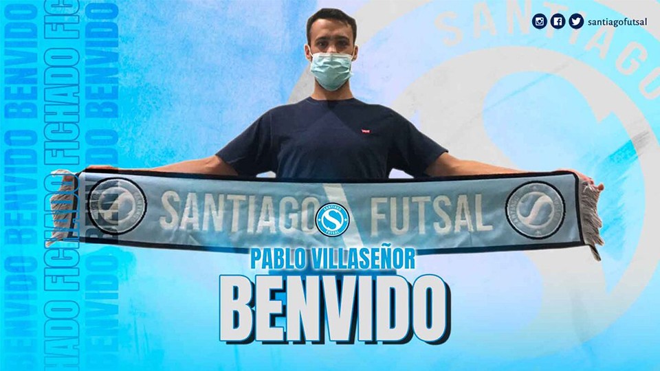 Pablo Villaseñor, nuevo jugador del Santiago Futsal.